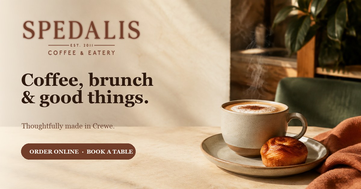 SPEDALIS - Coffee & Eatery in Crewe